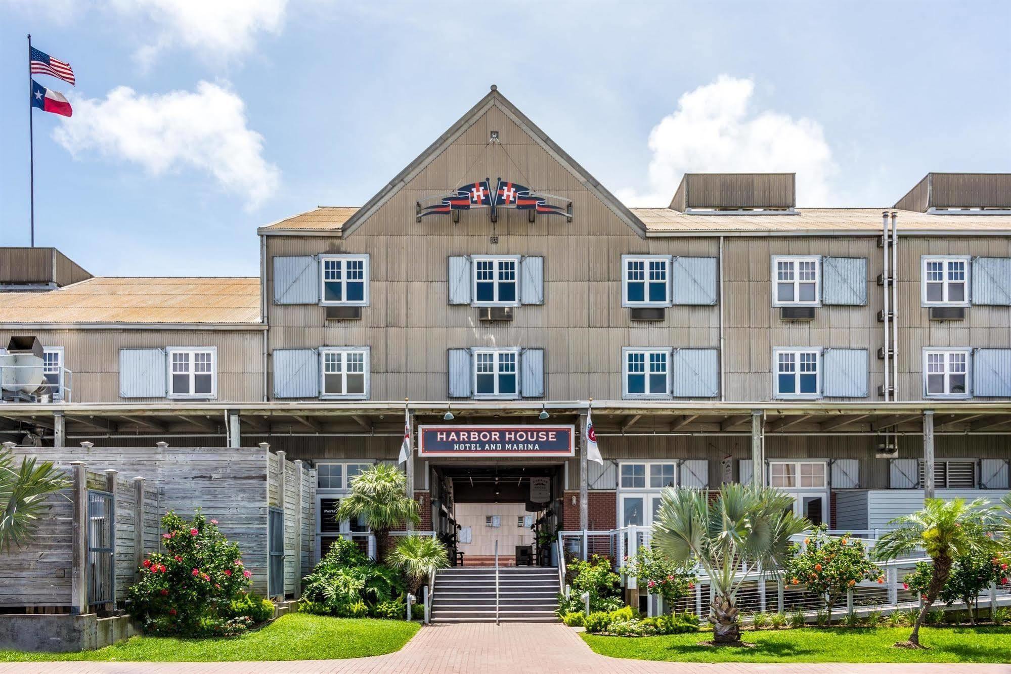 Harbor House Hotel And Marina Galveston Exterior foto